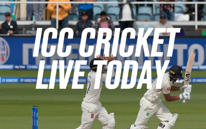icc cricket live today